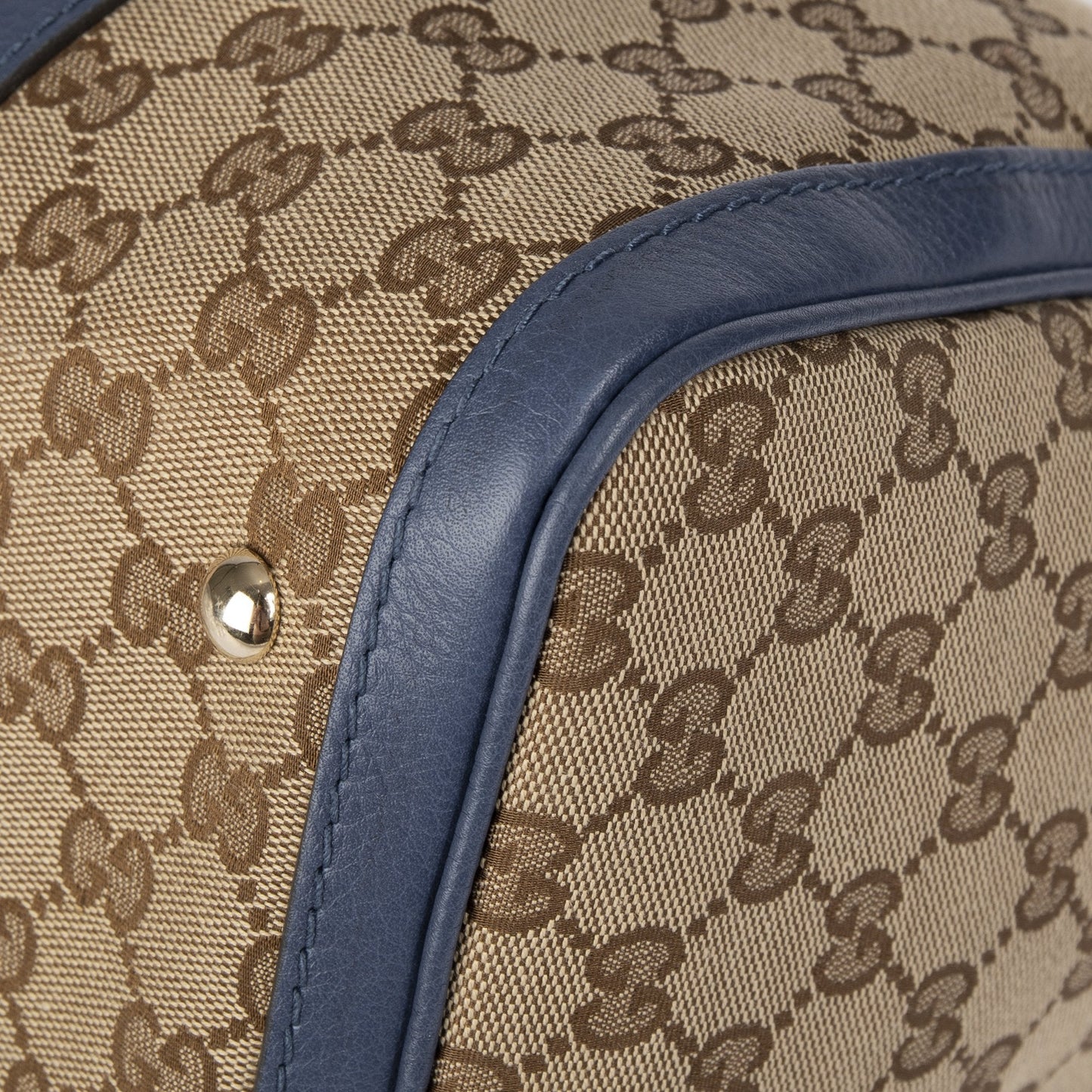 Gucci Vintage Web Original GG Boston Bag