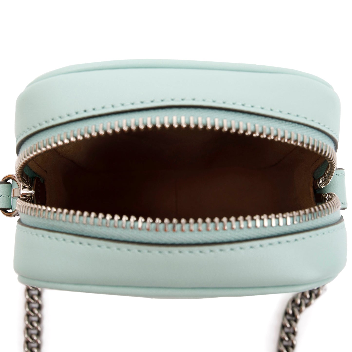 Gucci Water Green Leather GG Marmont Mini Bag