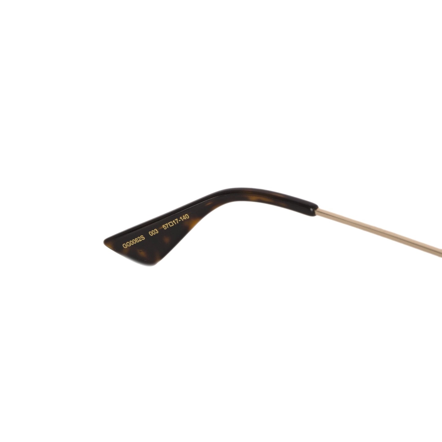 Gucci Web Accent Aviator Sunglasses