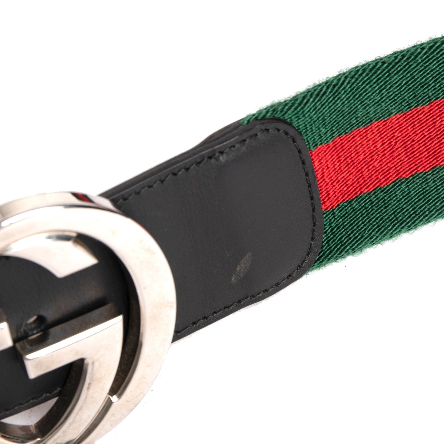 Gucci Web Belt with G Buckle