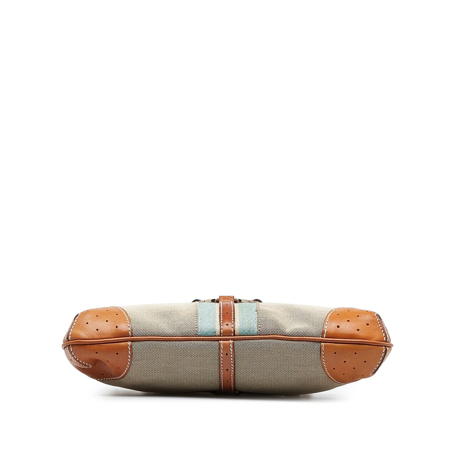 Gucci Web Canvas Reins Satchel (SHG-wUoDp0)