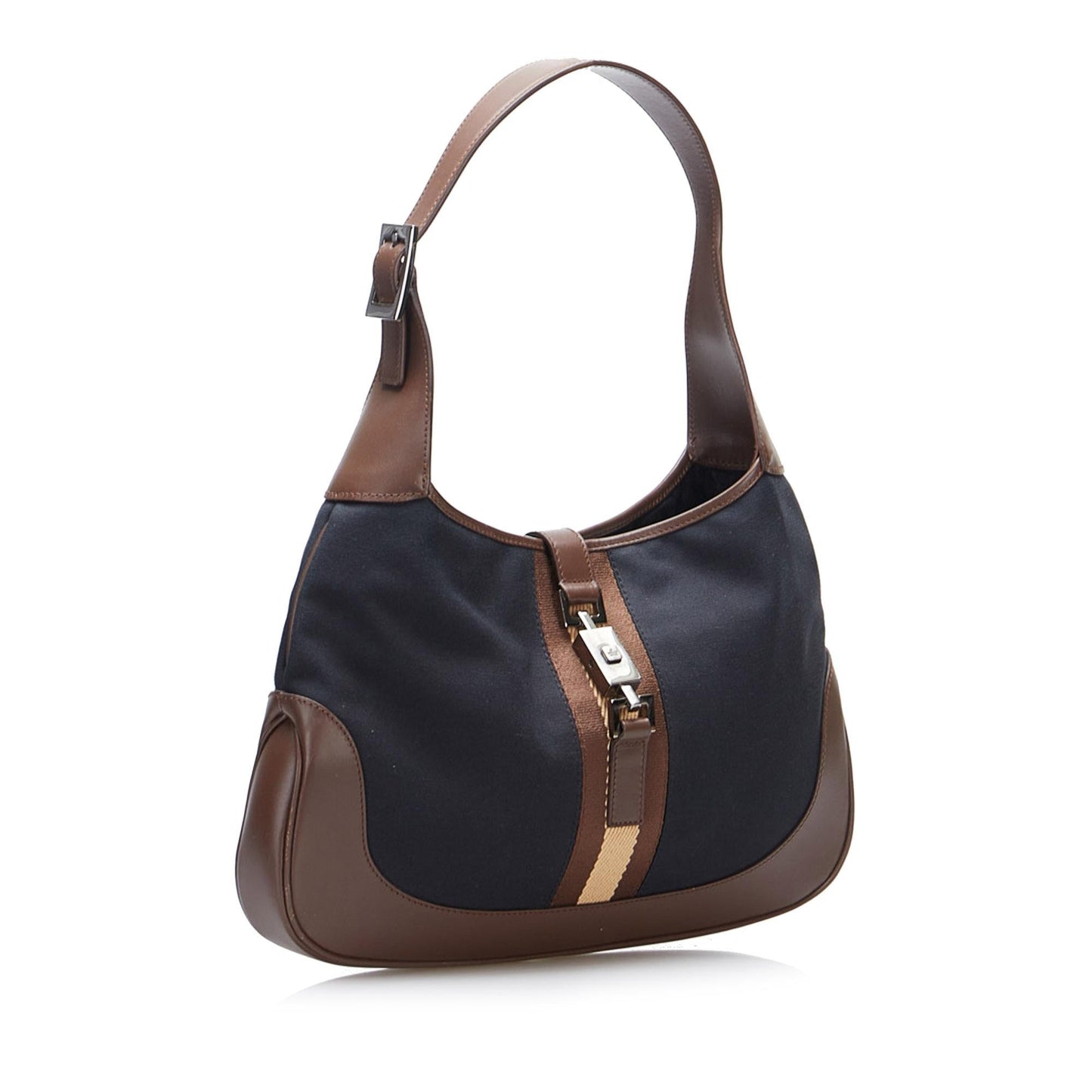 Gucci Web Jackie Shoulder Bag (SHG-DiQ6ib)
