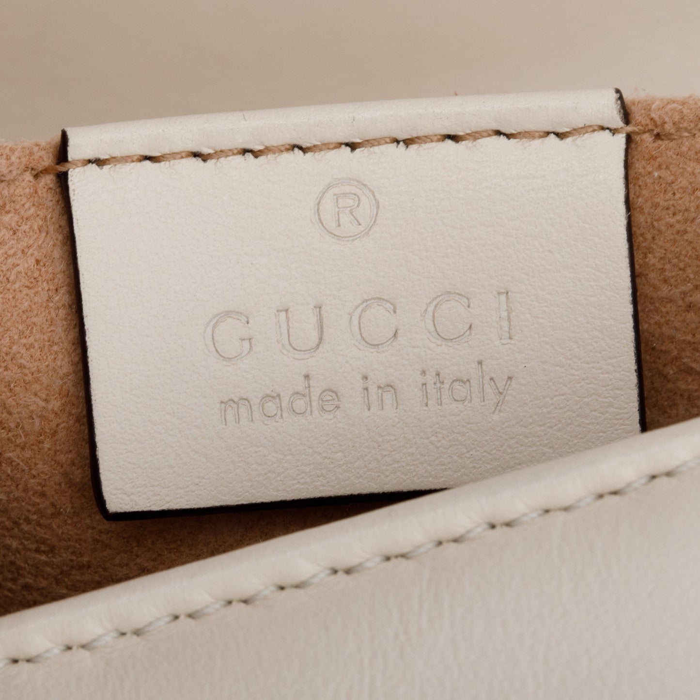 Gucci White GG Marmont Matelasse Mini Shoulder Bag