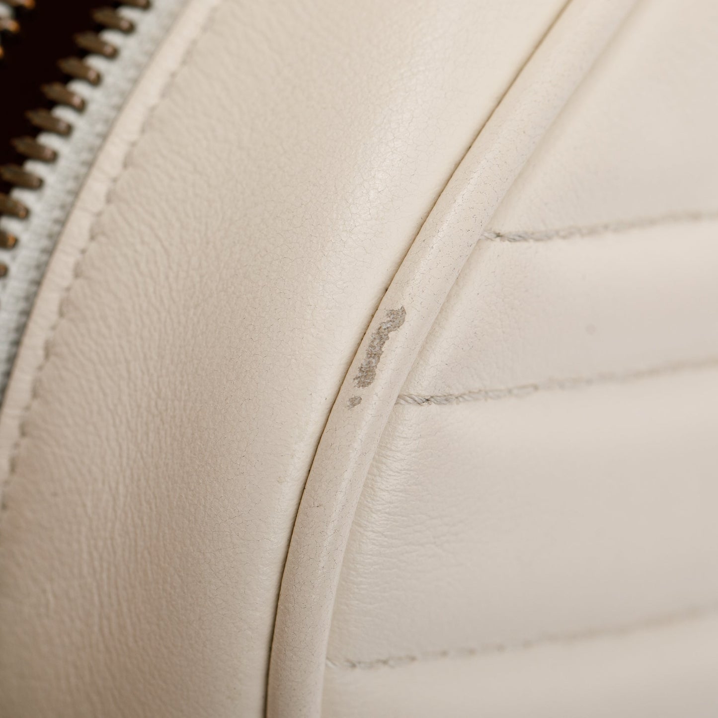 Gucci White GG Marmont Matelasse Small Shoulder Bag