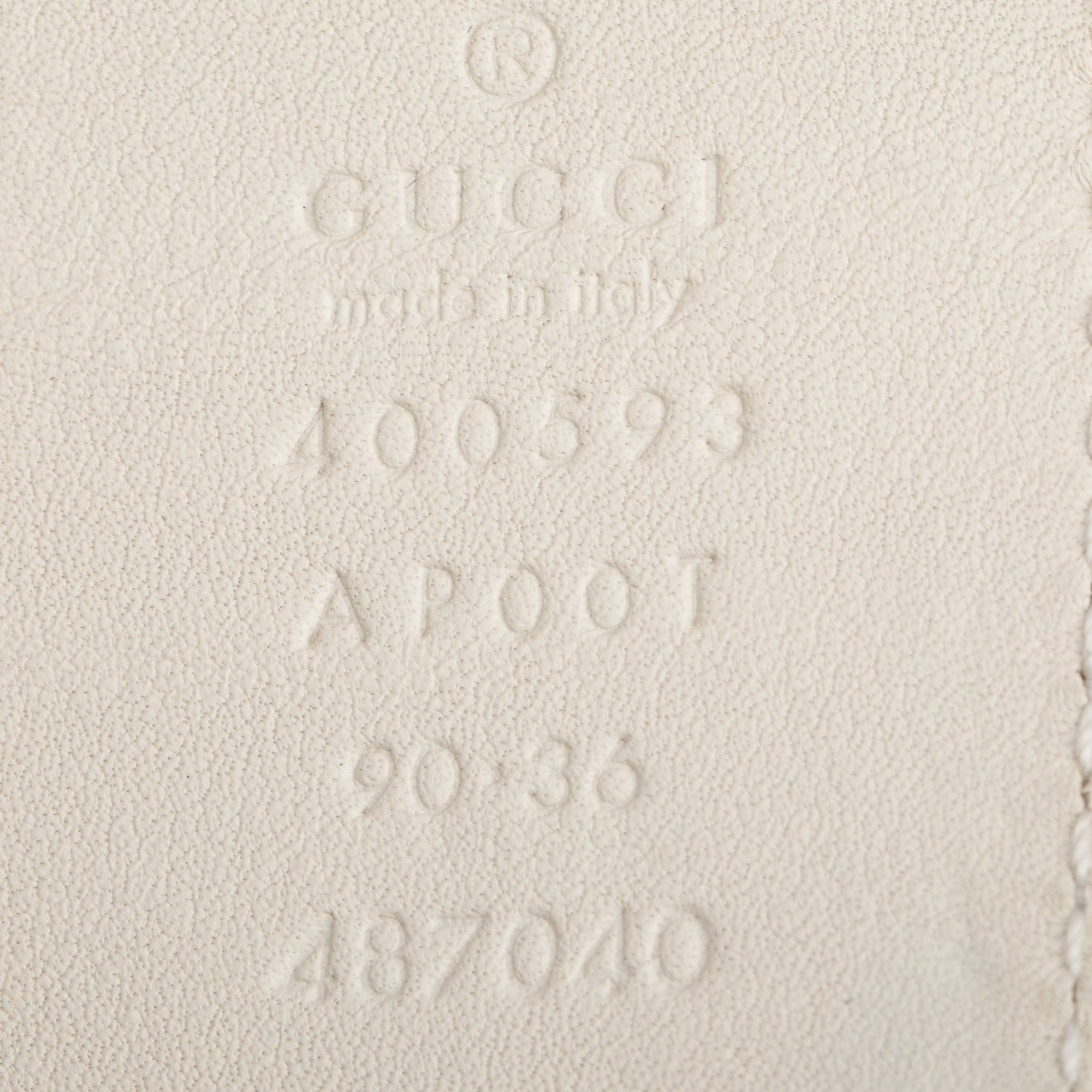 Gucci White Leather GG Marmont Wide Belt with Interlocking G Buckle, 90 36