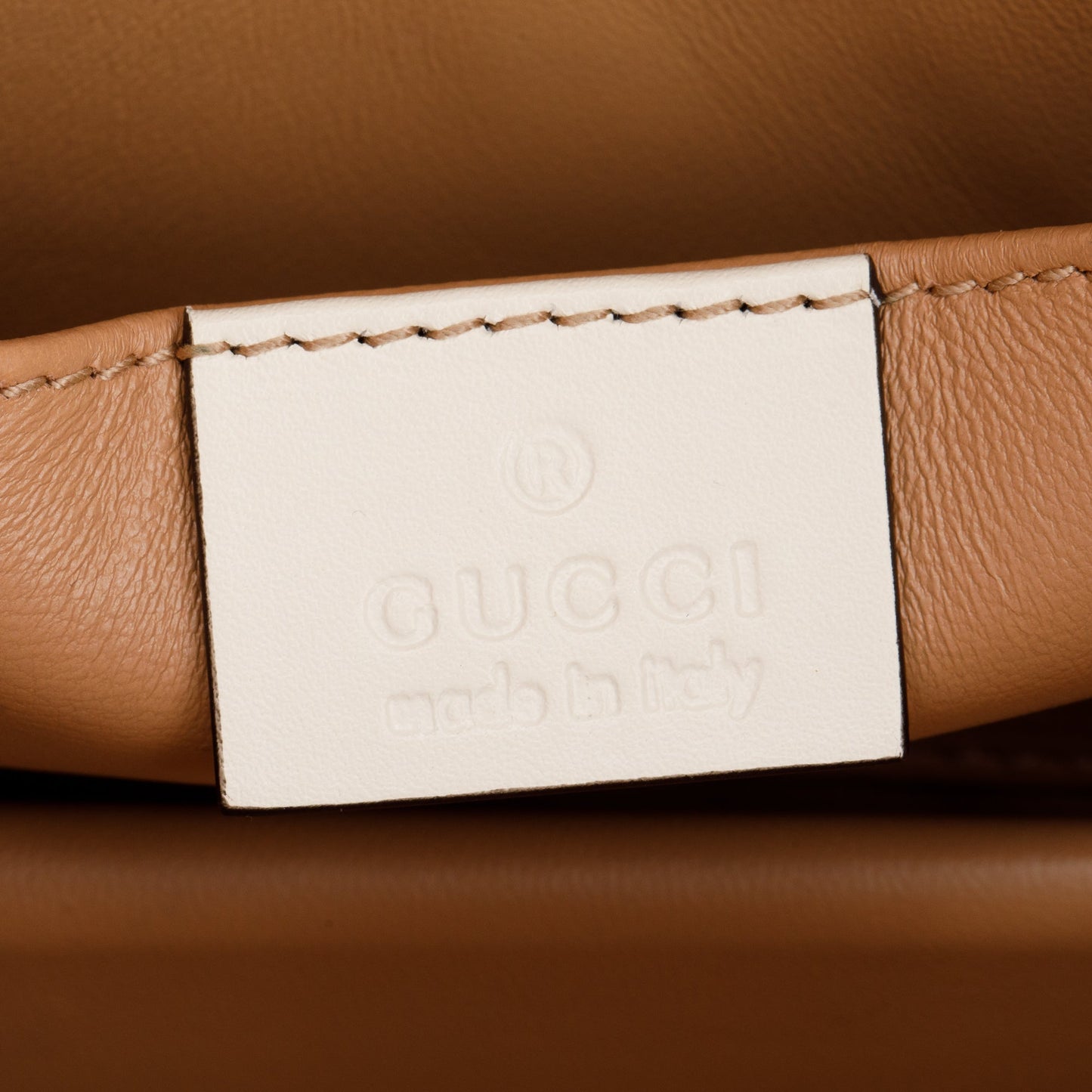 Gucci White Nappa Pearl Studded Mini Queen Margaret Broadway Shoulder Bag
