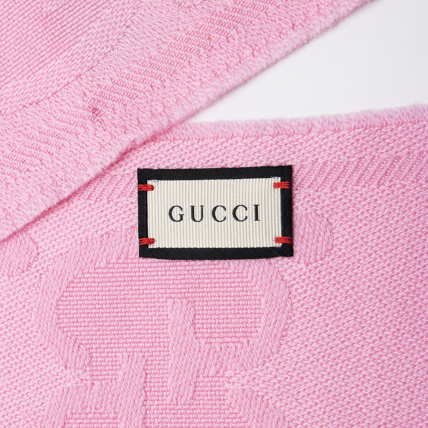 Gucci Wool GG Oversize Scarf (SHF-22570)