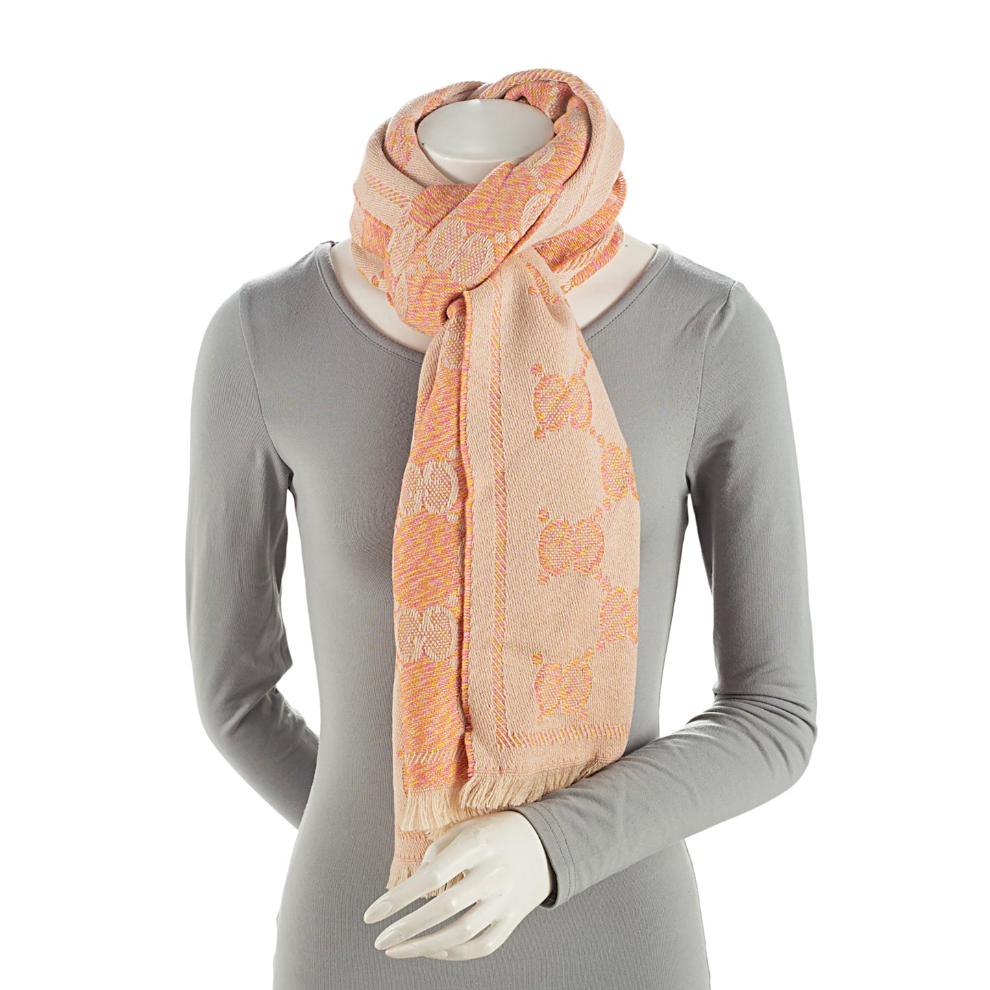 Gucci Wool GG Scarf (SHF-Fx5Ym7)