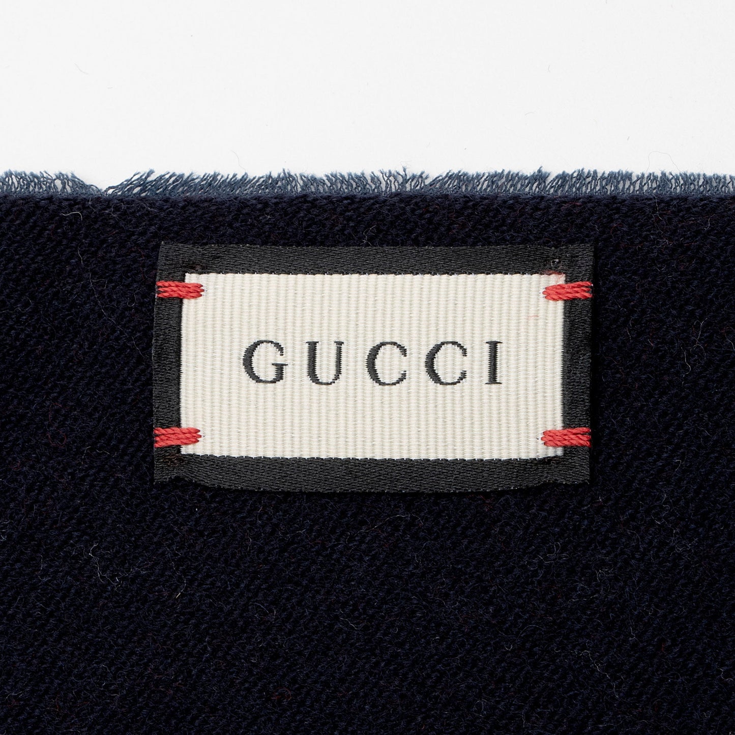 Gucci Wool Cotton GG Heart Stars Scarf (SHF-Edqktb)