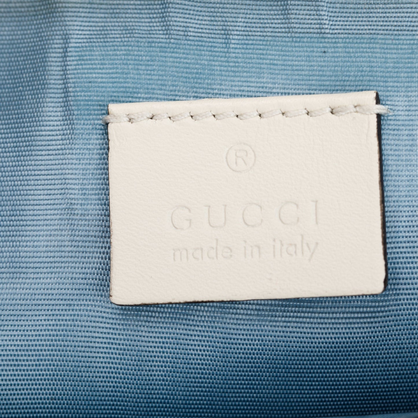 Gucci X Sega White Calfskin Leather Guccy Stars Mini Dome Crossbody
