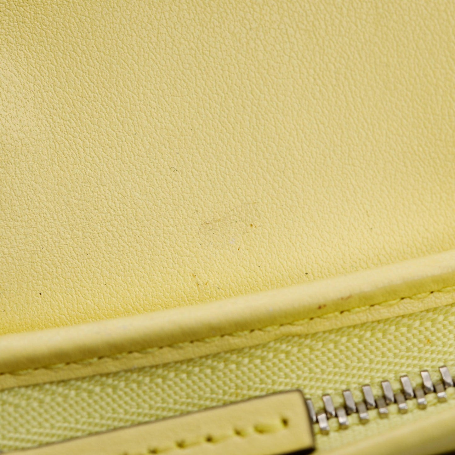 Gucci Yellow GG Marmont Matelasse Leather Mini Wallet On Chain