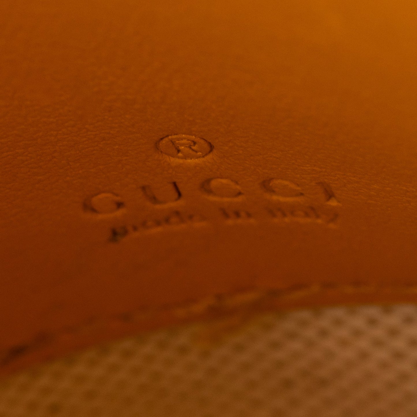 Gucci Yellow GG Tennis Embossed Leather Mini Flap Crossbody Bag