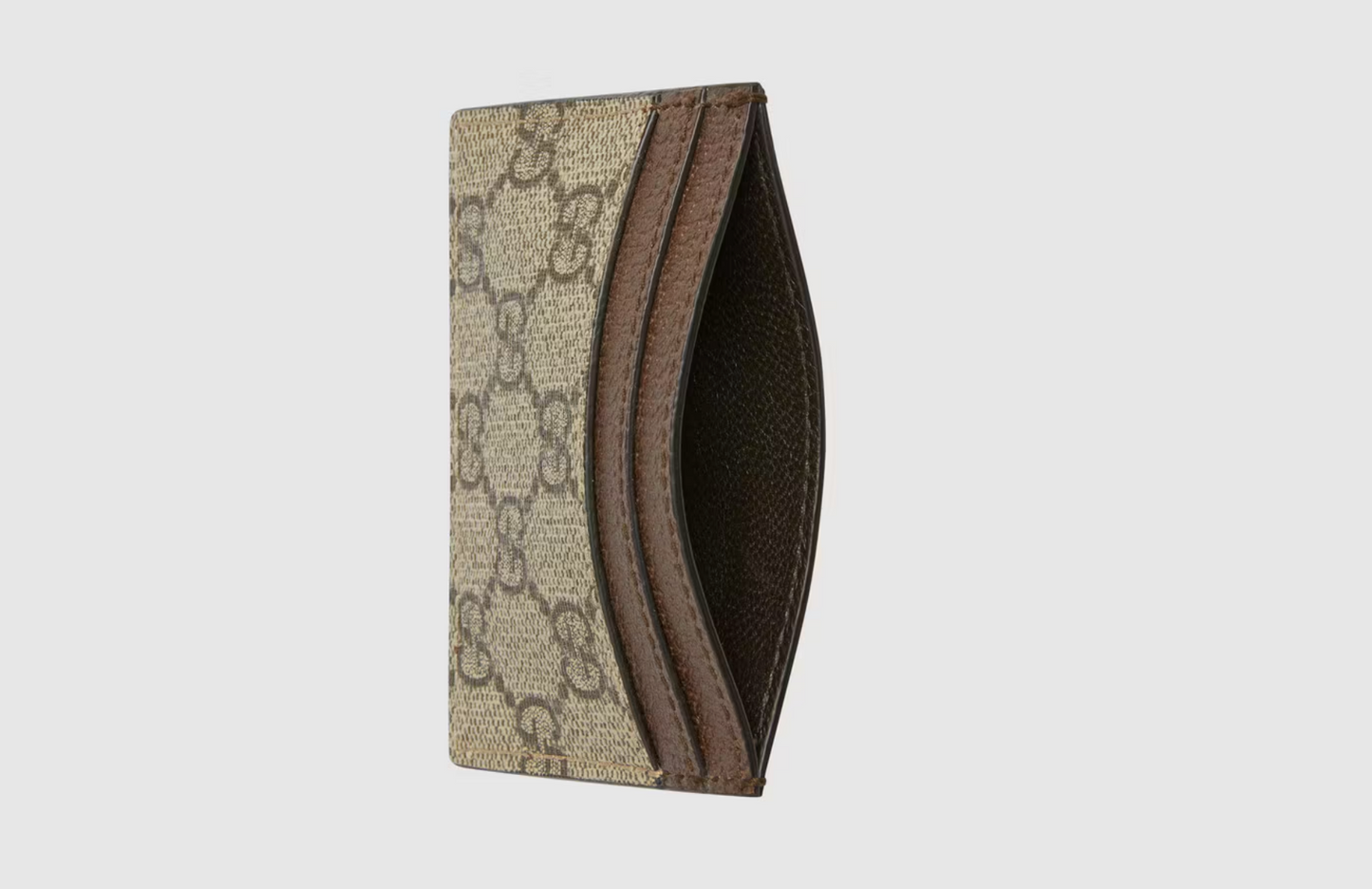 GUCCI GG OPHIDIA MONOGRAM CARD HOLDER