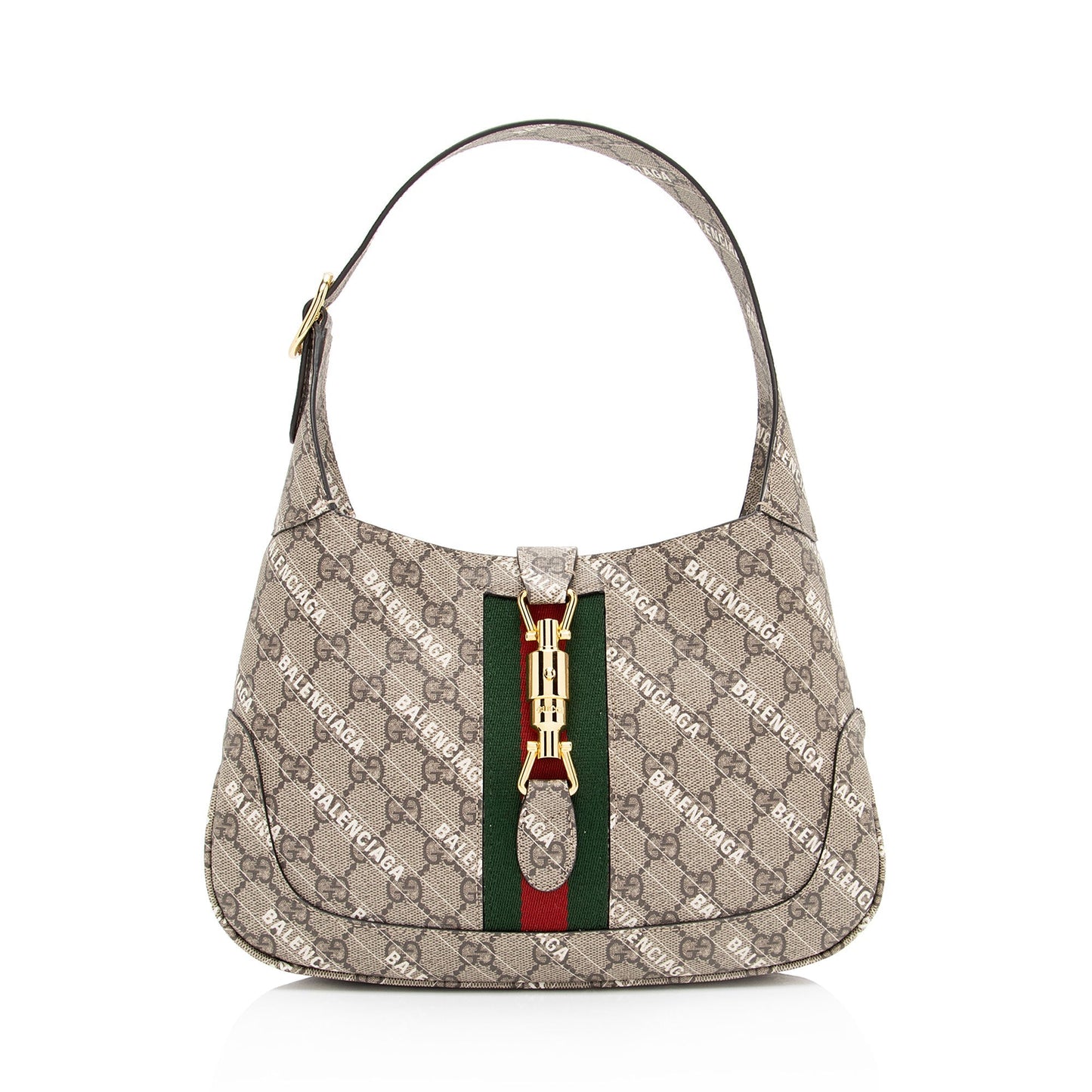 Gucci x Luxury Balenciaga Trending 2025 GG Supreme The Hacker Project Jackie Small Shoulder Bag (SHF-G53gqn)
