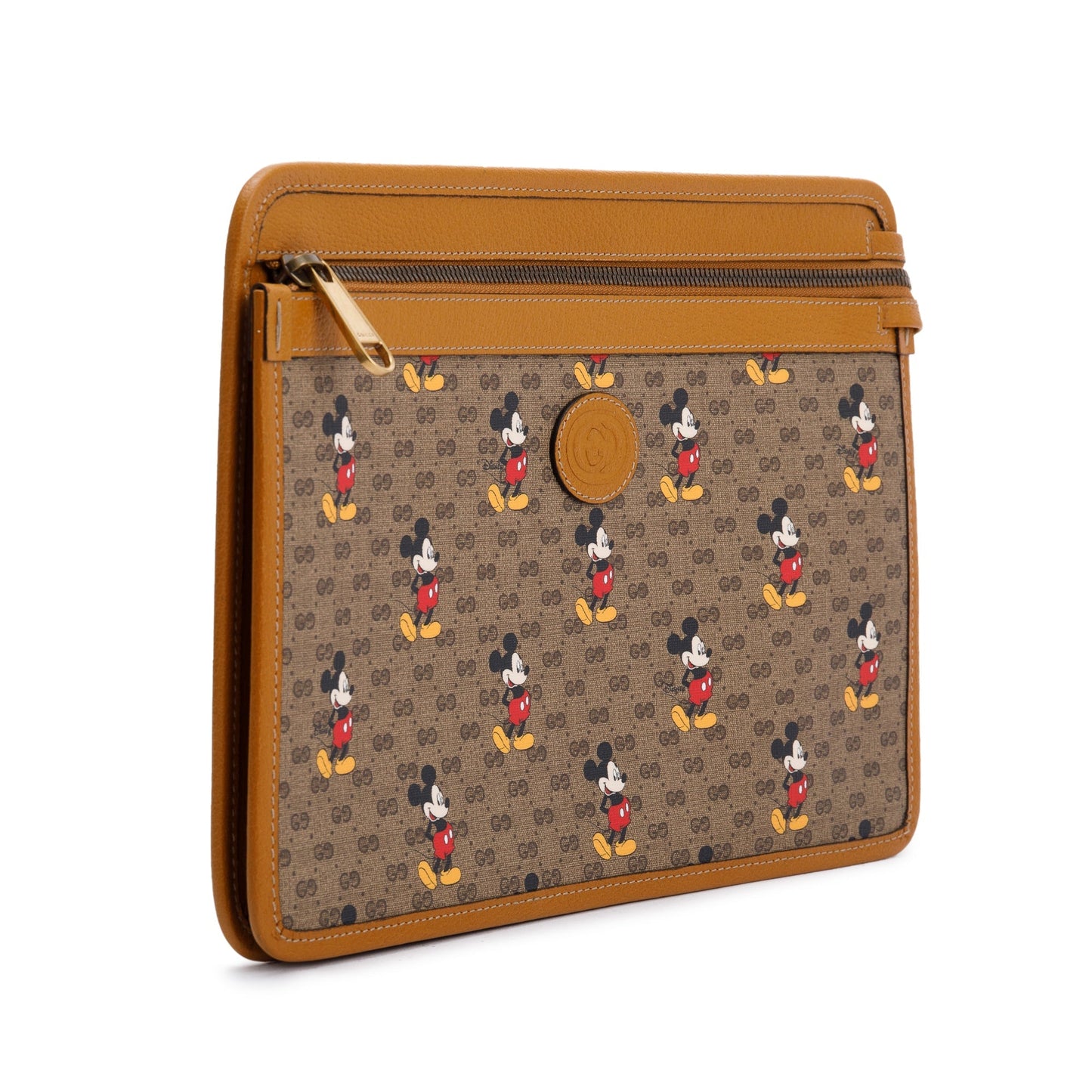 Gucci x Disney GG Supreme Mickey Mouse Pouch