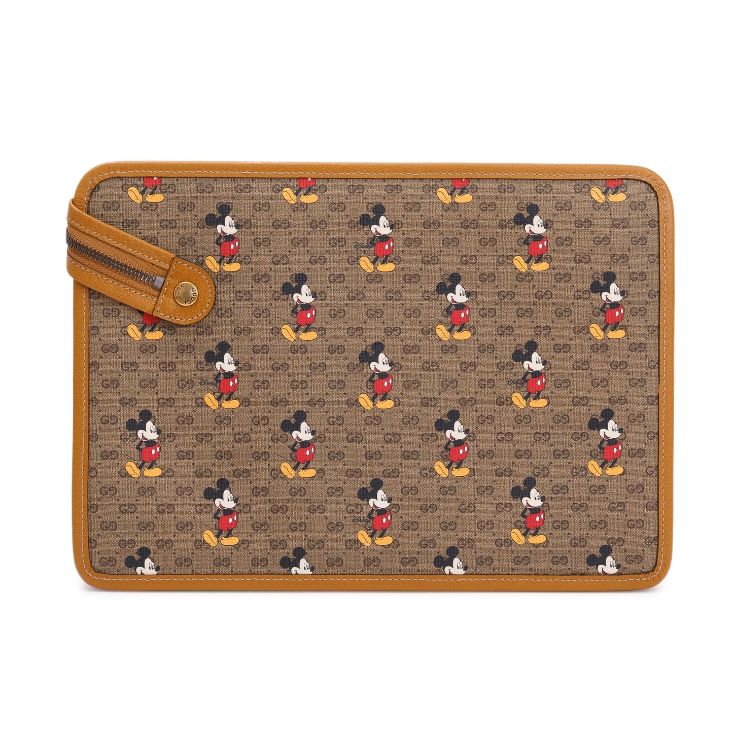Gucci x Disney GG Supreme Mickey Mouse Pouch