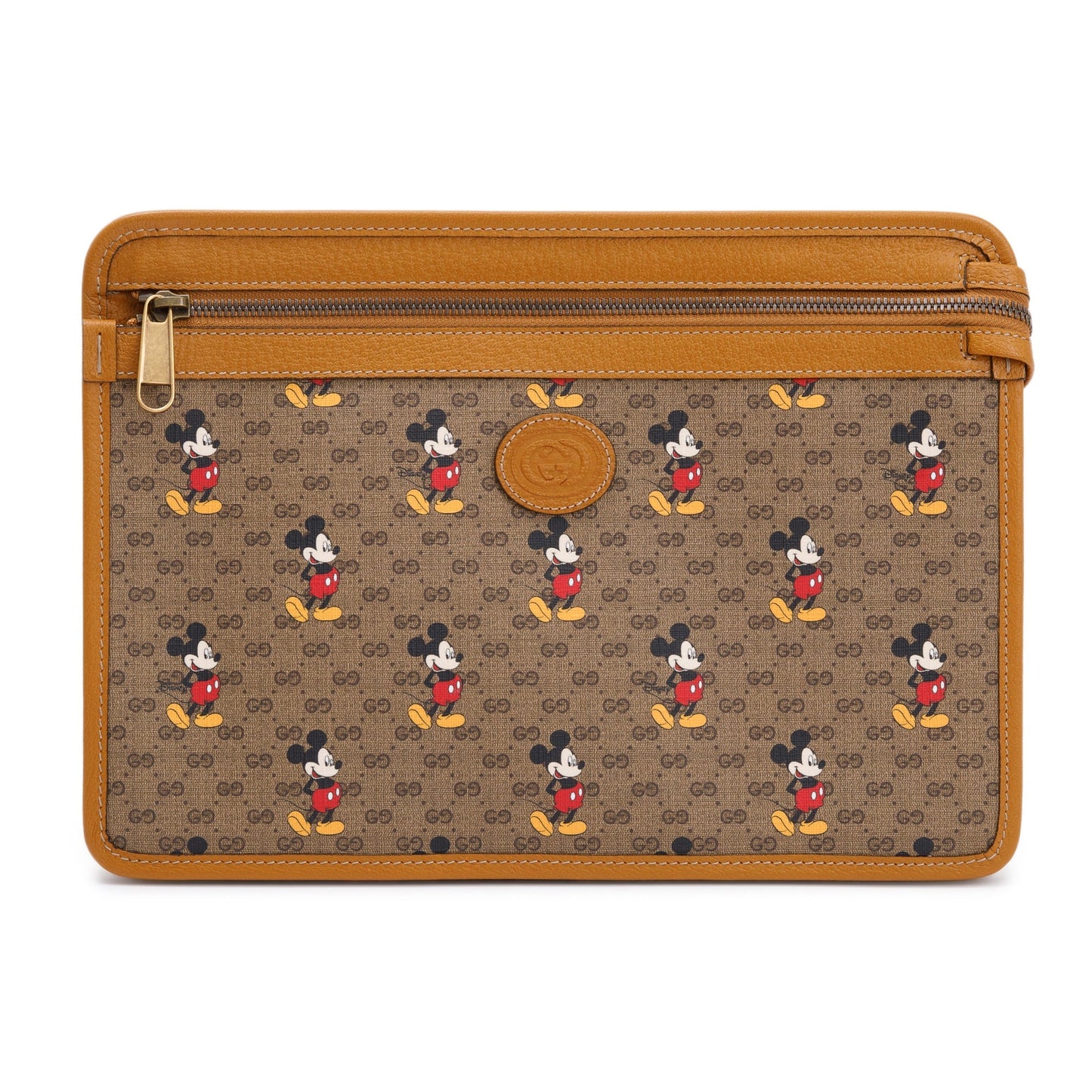 Gucci x Disney GG Supreme Mickey Mouse Pouch