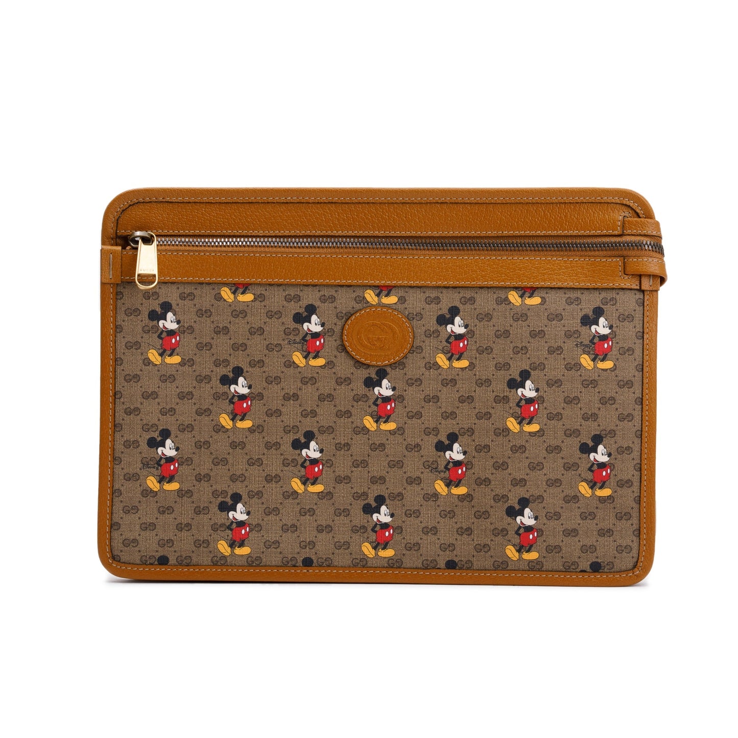 Gucci x Disney GG Supreme Mickey Mouse Pouch