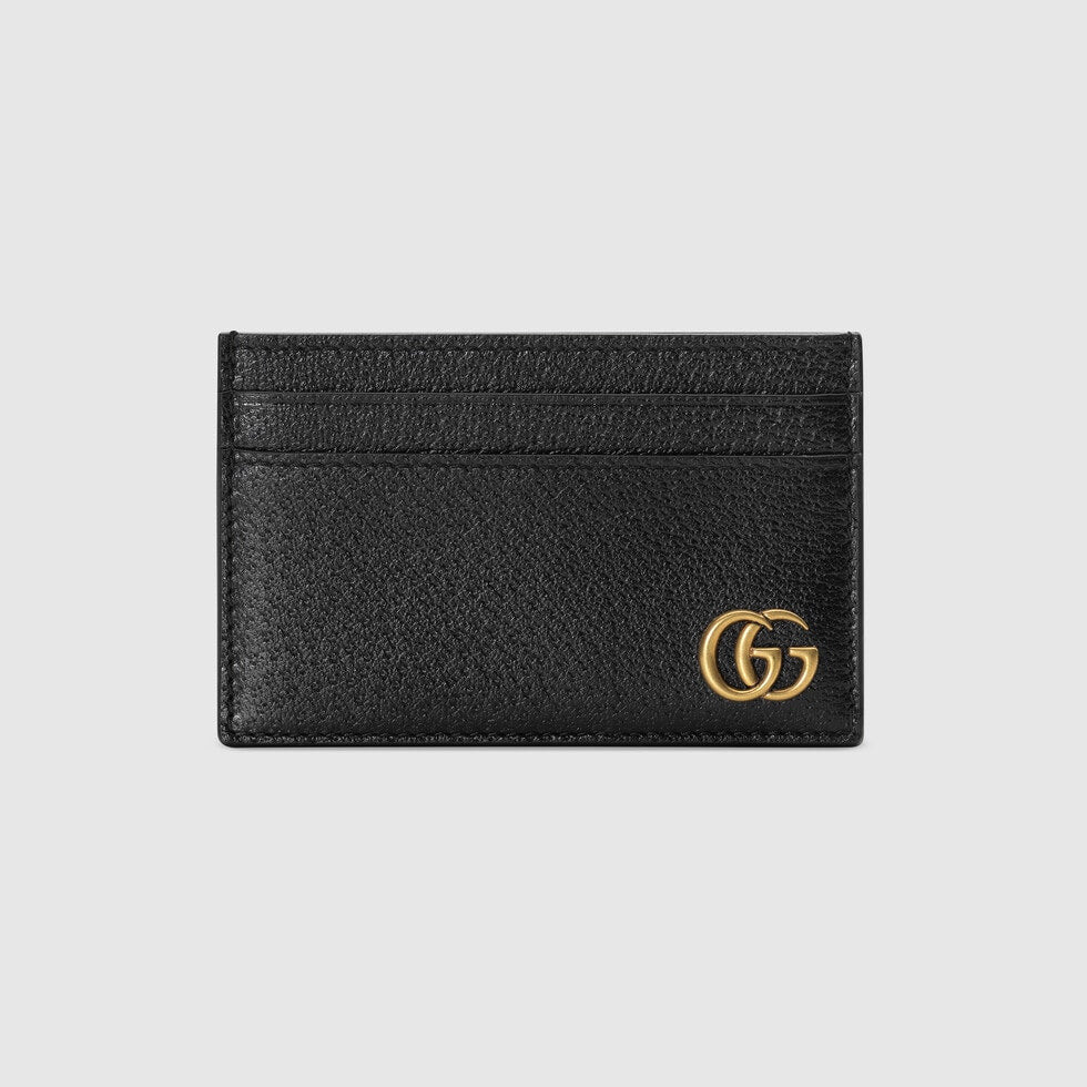 Gucci GG Marmont Card Case in Black