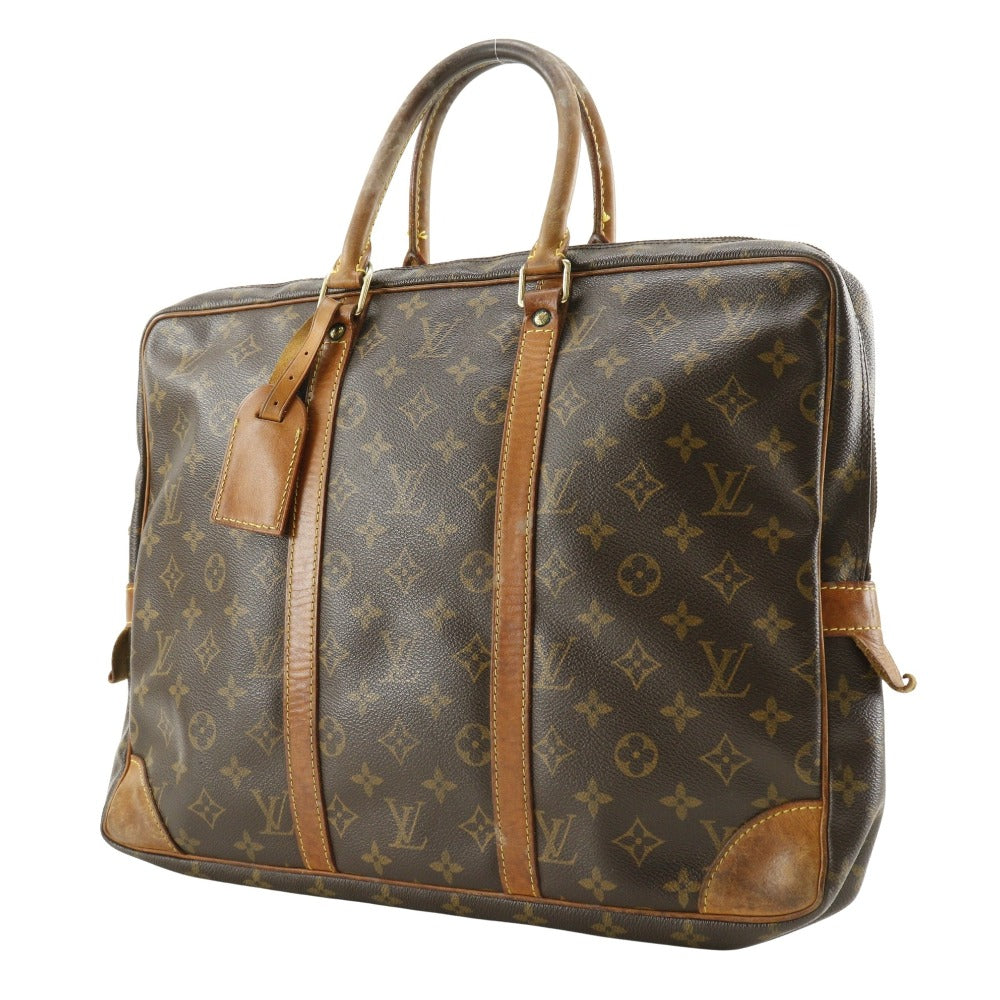 LOUIS VUITTON Business bag M53361 Monogram canvas Brown Briefcase Porto Documan Voyajaj mens