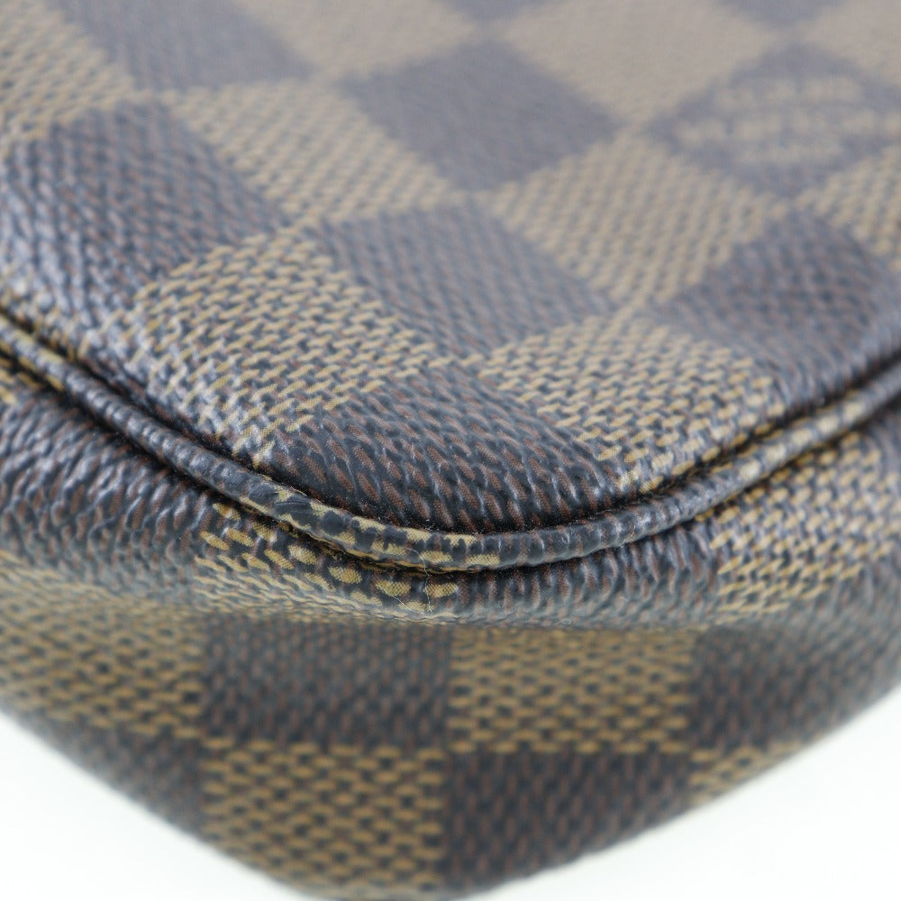 LOUIS VUITTON Pouch N51983 Damier canvas Brown Accessory pouch Women