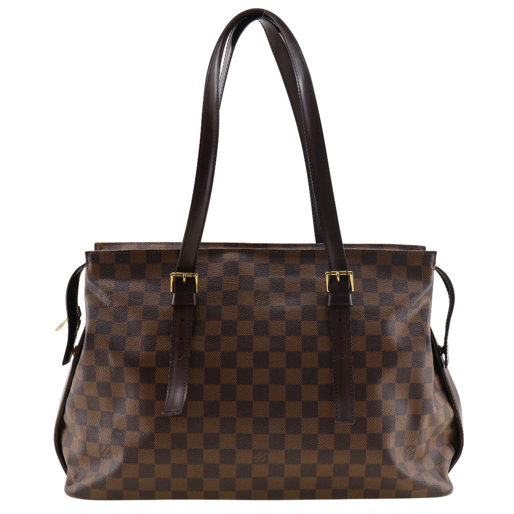 LOUIS VUITTON Shoulder Bag N51119 Damier canvas Brown Chelsea unisex(Unisex)