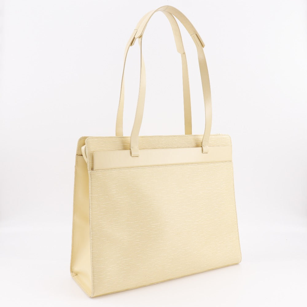 LOUIS VUITTON Tote Bag M5249A Epi Leather cream Croisette PM Women