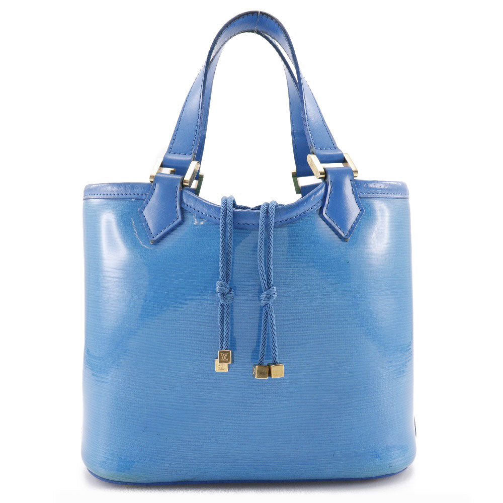 LOUIS VUITTON Handbag M92472 pile light blue Epiplage Mini lagoon bay Women