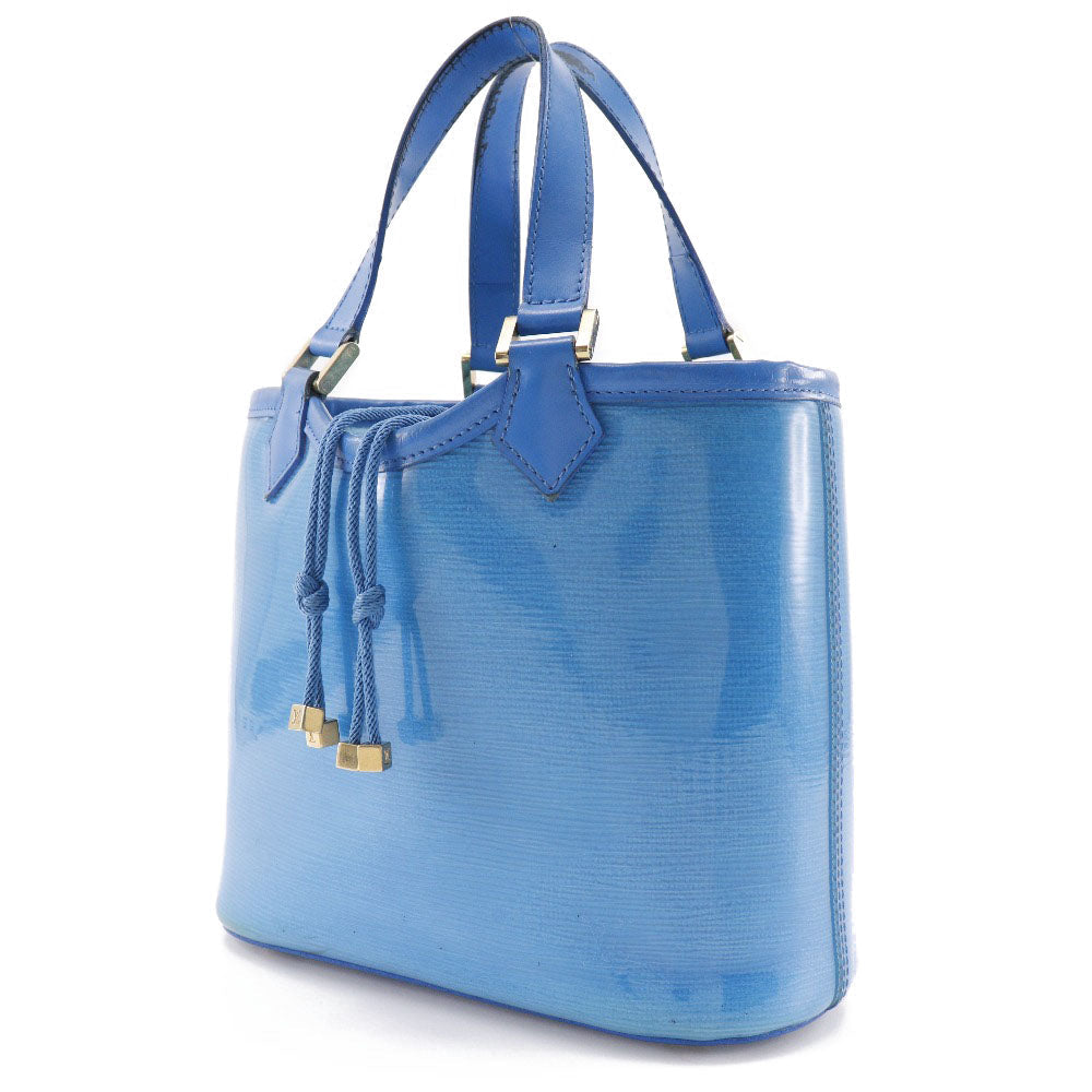 LOUIS VUITTON Handbag M92472 pile light blue Epiplage Mini lagoon bay Women
