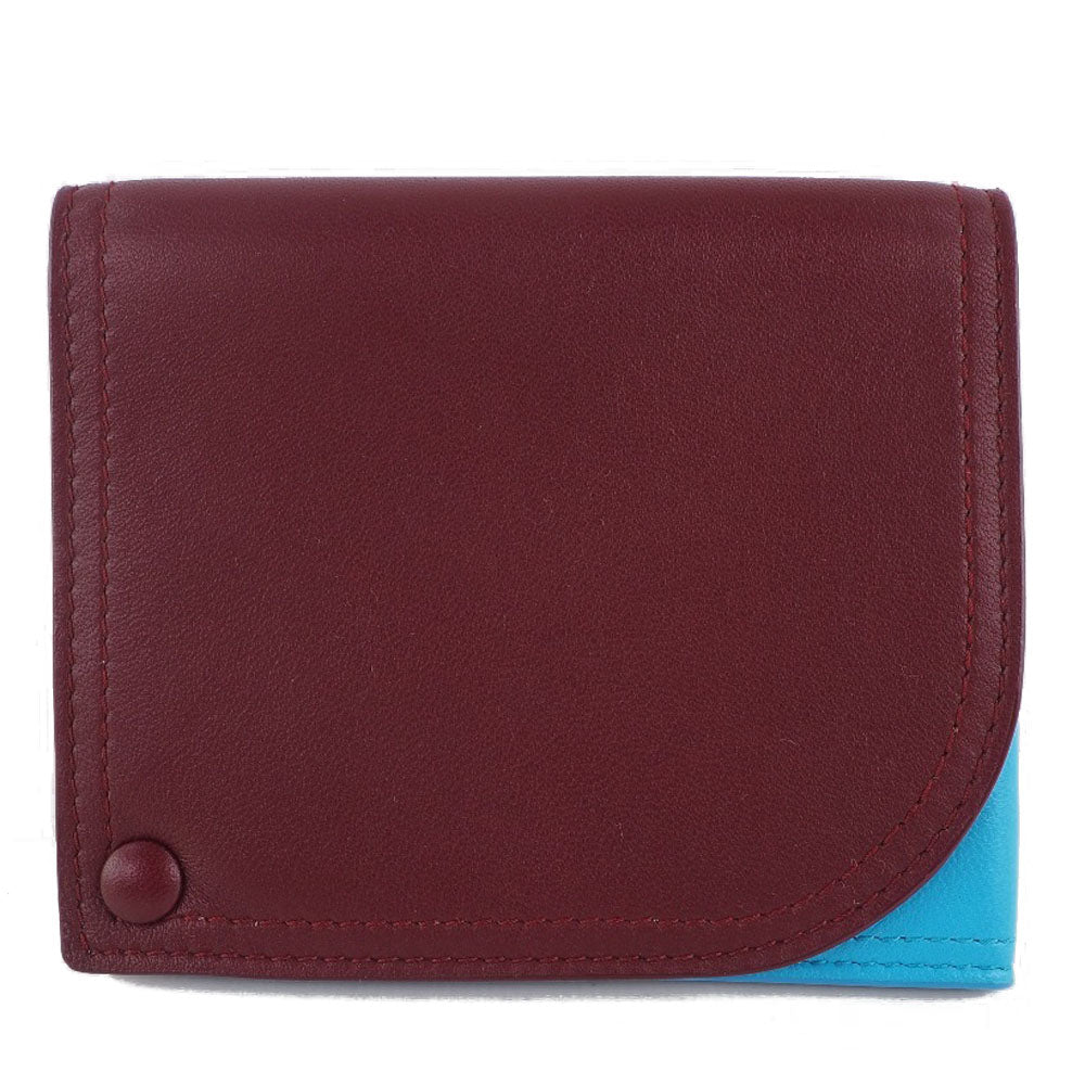 BOTTEGAVENETA Card Case leather Red unisex(Unisex)