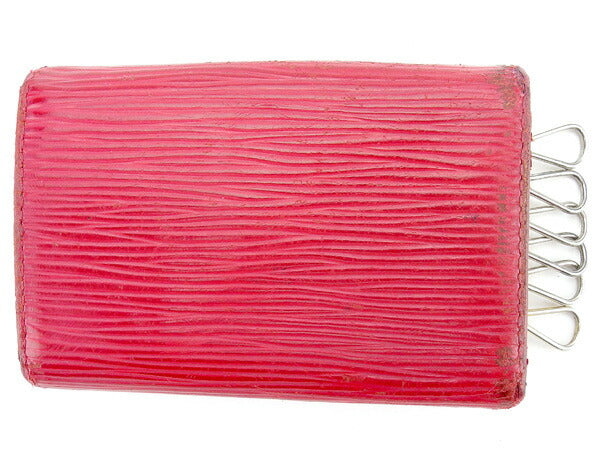 LOUIS VUITTON Key case Key holder M63817 Castilian red Multicles6