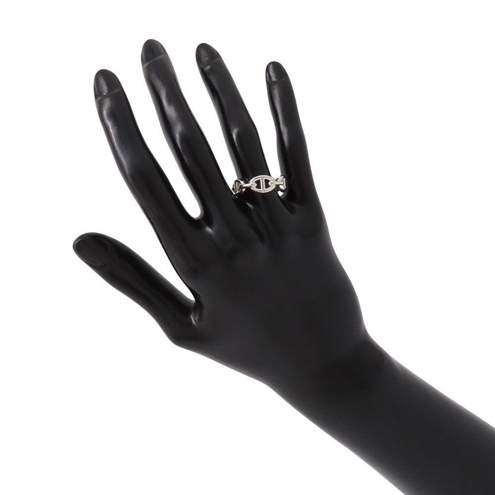 HERMES Chaine d'Ancre Anchene Ring Size PM/#54 SV925