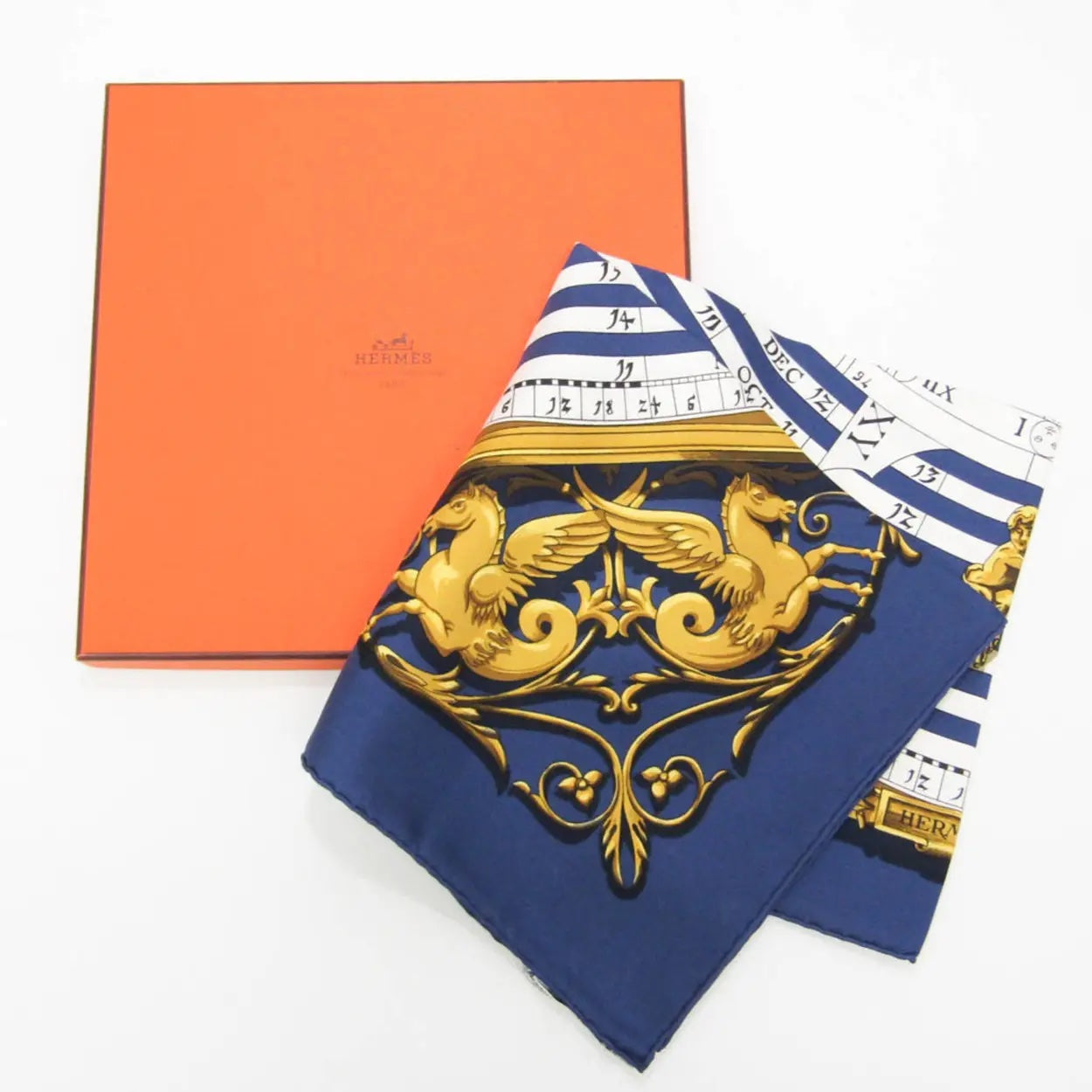 HERMÈS ASTROLOGIE DIES ET HORE SILK SCARF