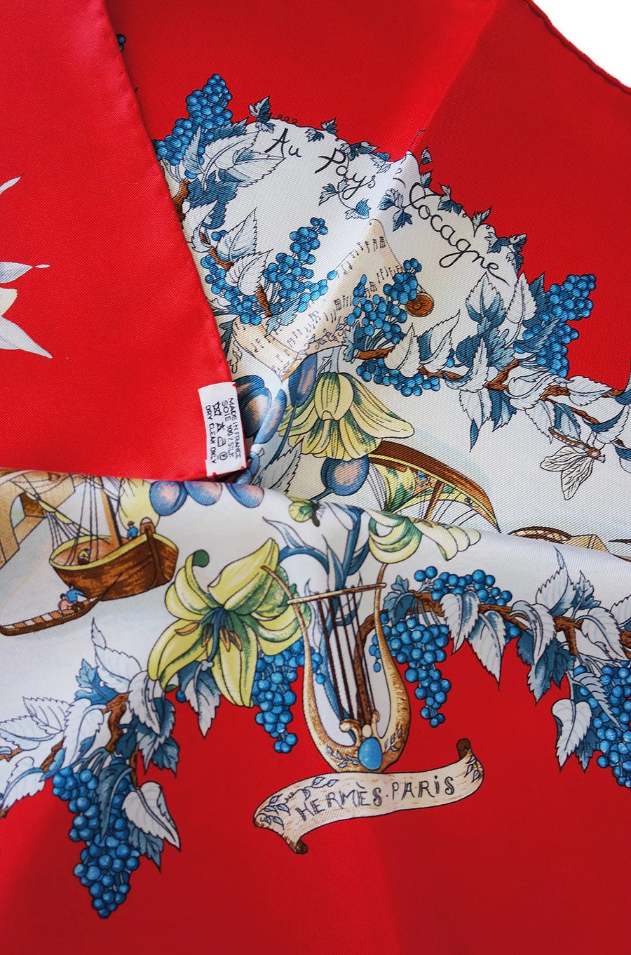 HERMÈS CARRE AU PAYS DE COCAGNE SILK SCARF BY ZOE PAUWELS