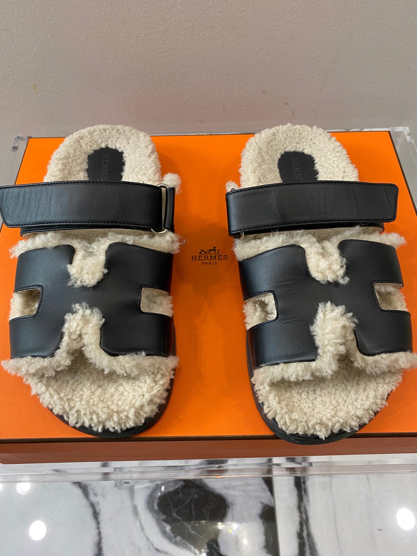 HERMÈS CHYPRE SANDALS