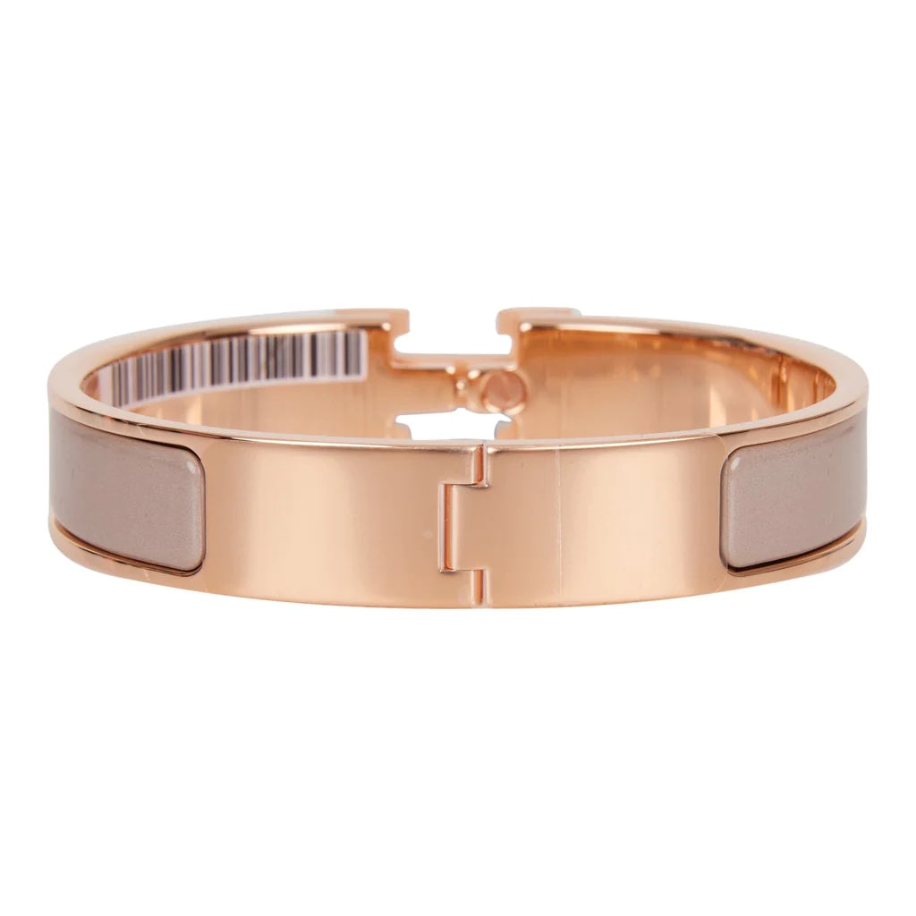 HERMÈS CLIC CLAC H ENAMEL PM CUFF BRACELET