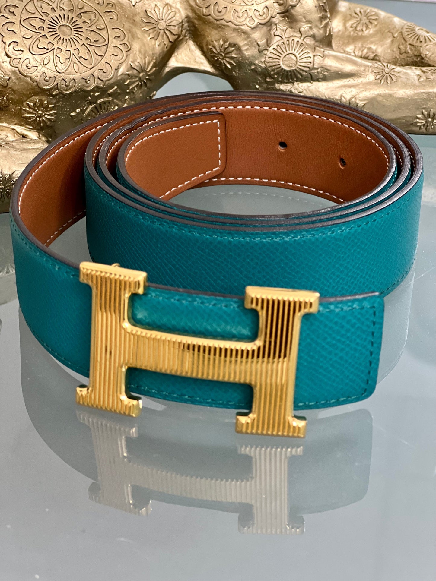 HERMÈS CONSTANCE H BUCKLE REVERSIBLE BELT
