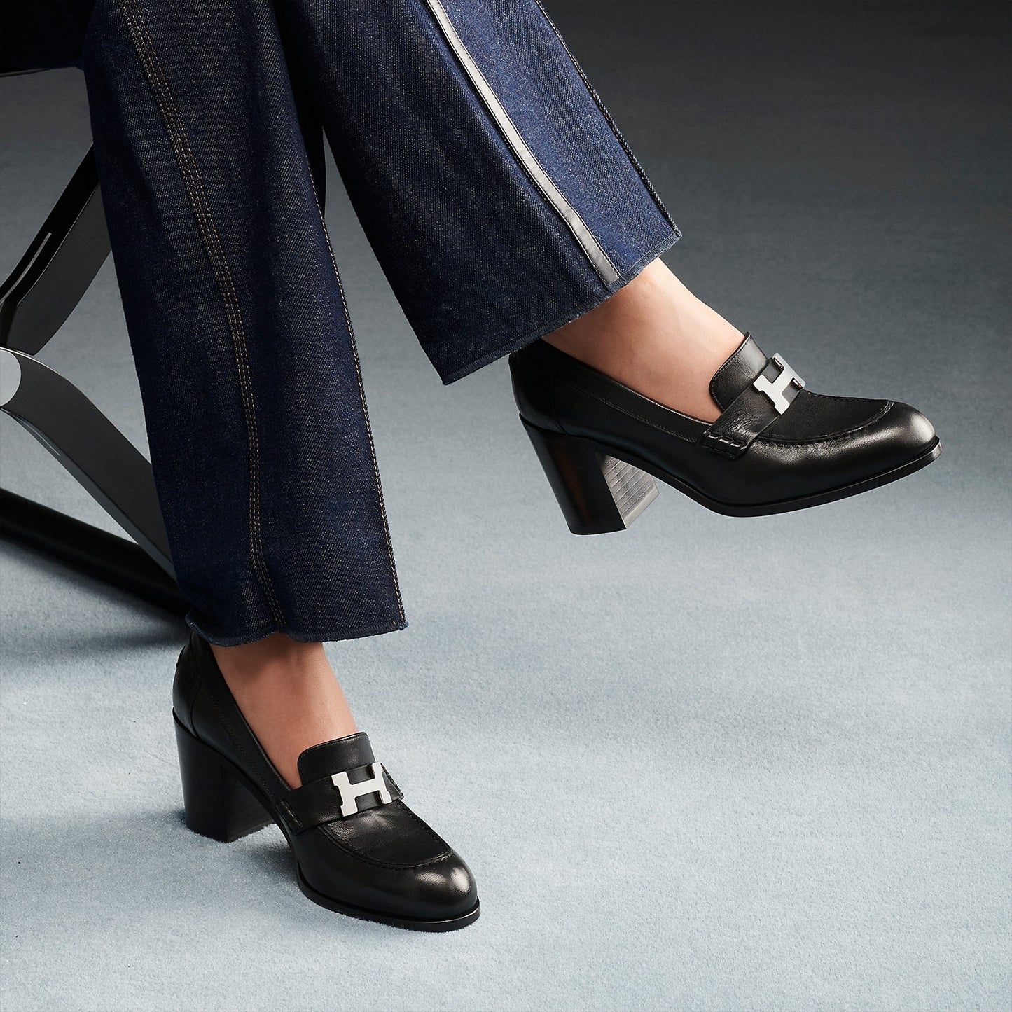 HERMÈS DAUPHINE 70 LOAFERS