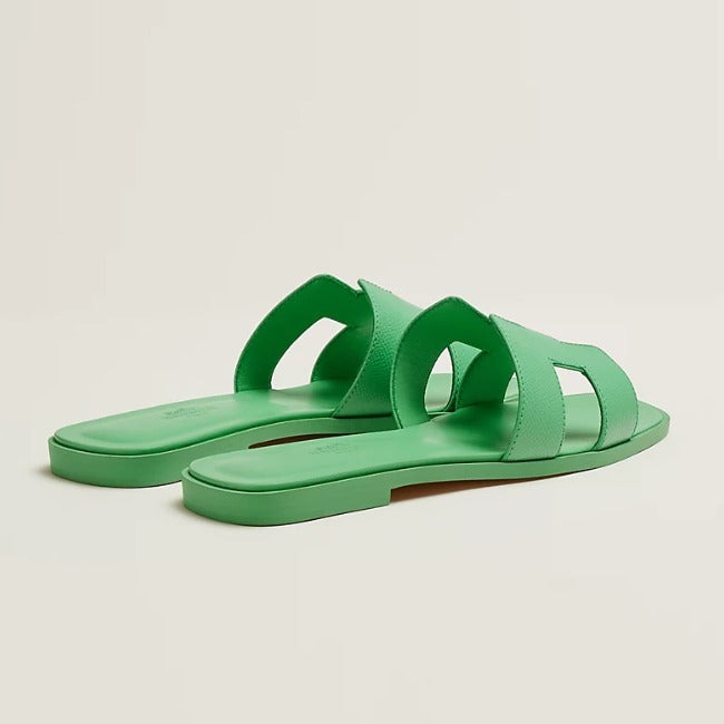 HERMÈS ORAN SANDALS EPSOM LEATHER