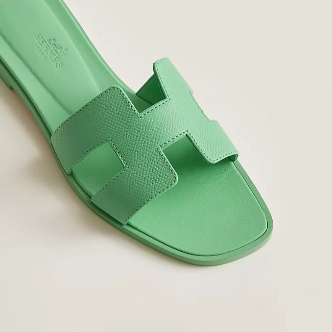 HERMÈS ORAN SANDALS EPSOM LEATHER