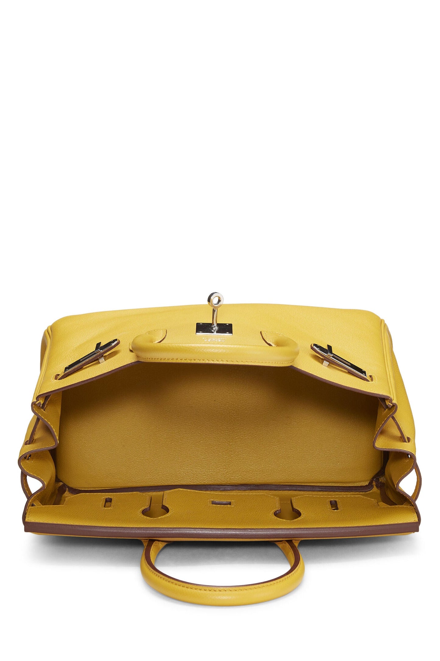 HERMÈS EPSOM LEATHER JAUNE AMBRE BIRKIN 30 HANDBAG