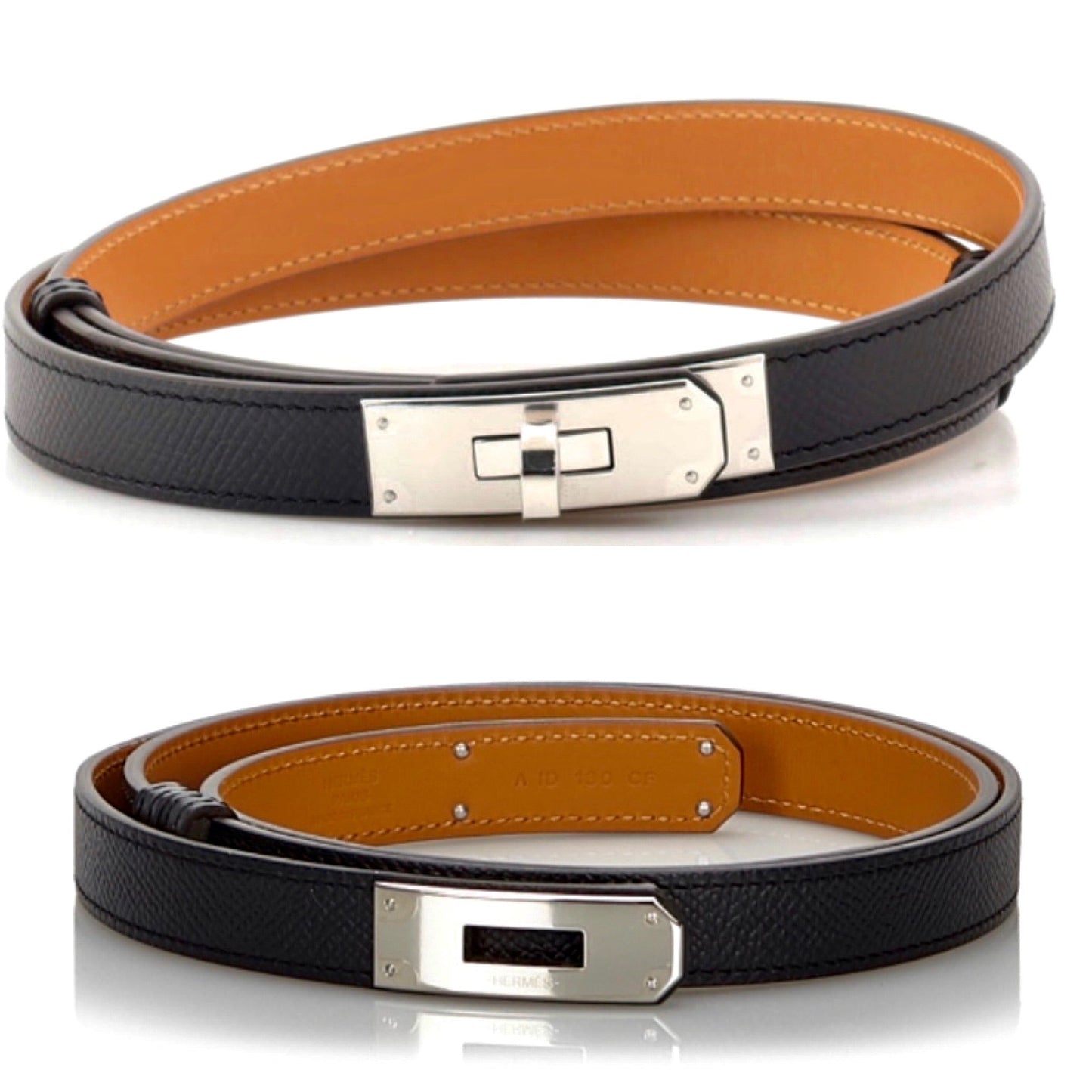 HERMÈS KELLY 18 EPSOM LEATHER BELT