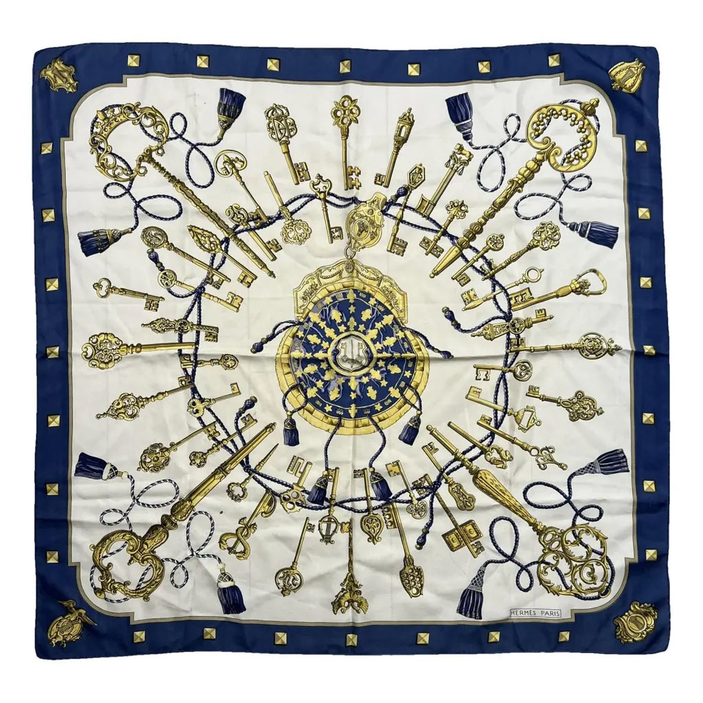HERMÈS KEYS LES CLES SILK SCARF