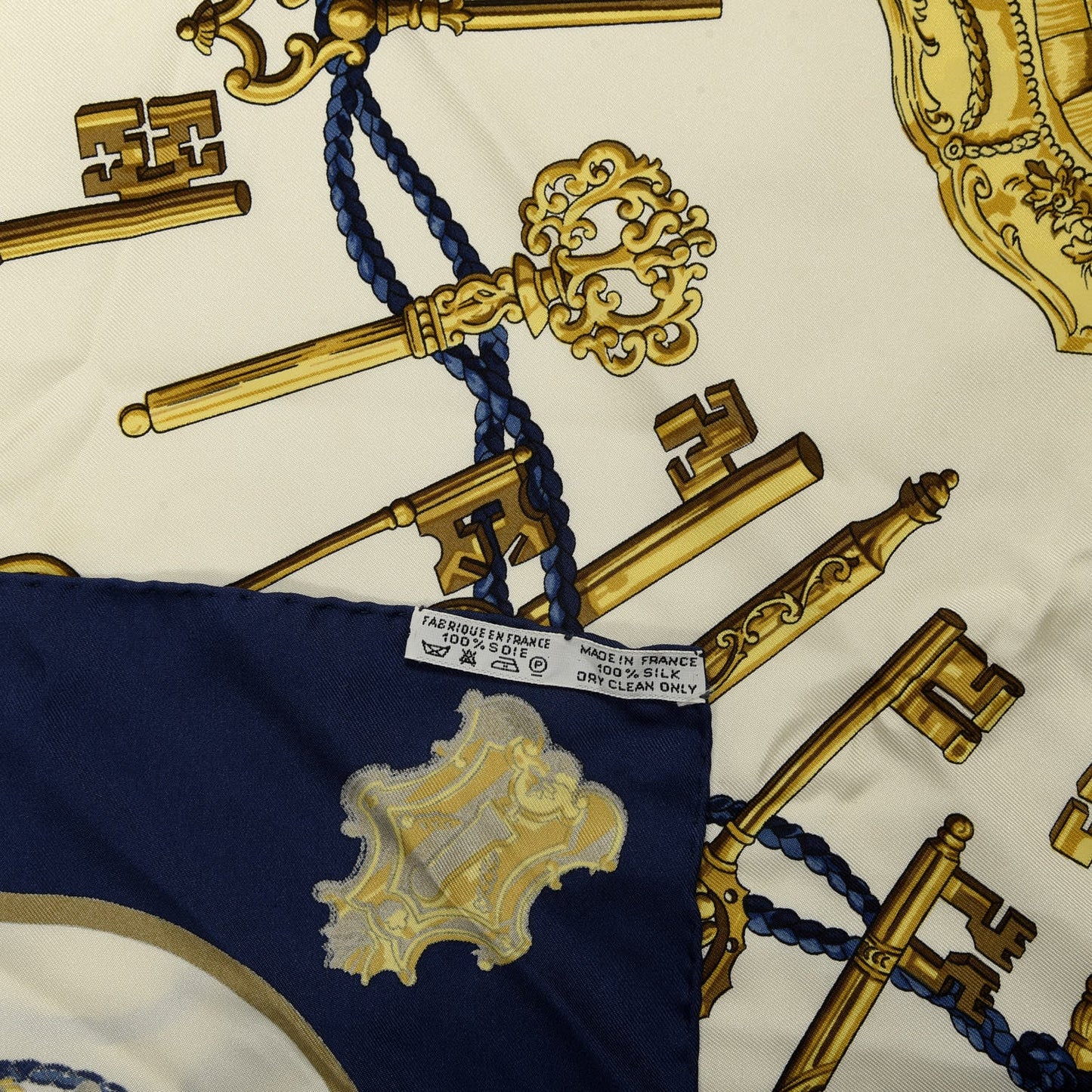 HERMÈS KEYS LES CLES SILK SCARF