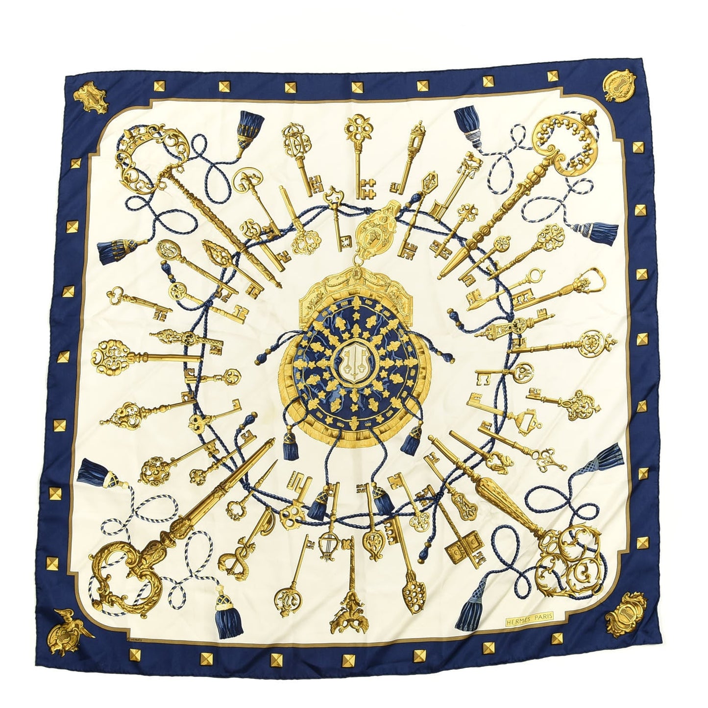 HERMÈS KEYS LES CLES SILK SCARF
