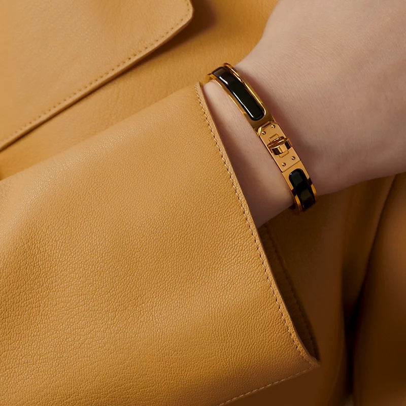 HERMÈS MINI CLIC KELLY BANGLE BRACELET