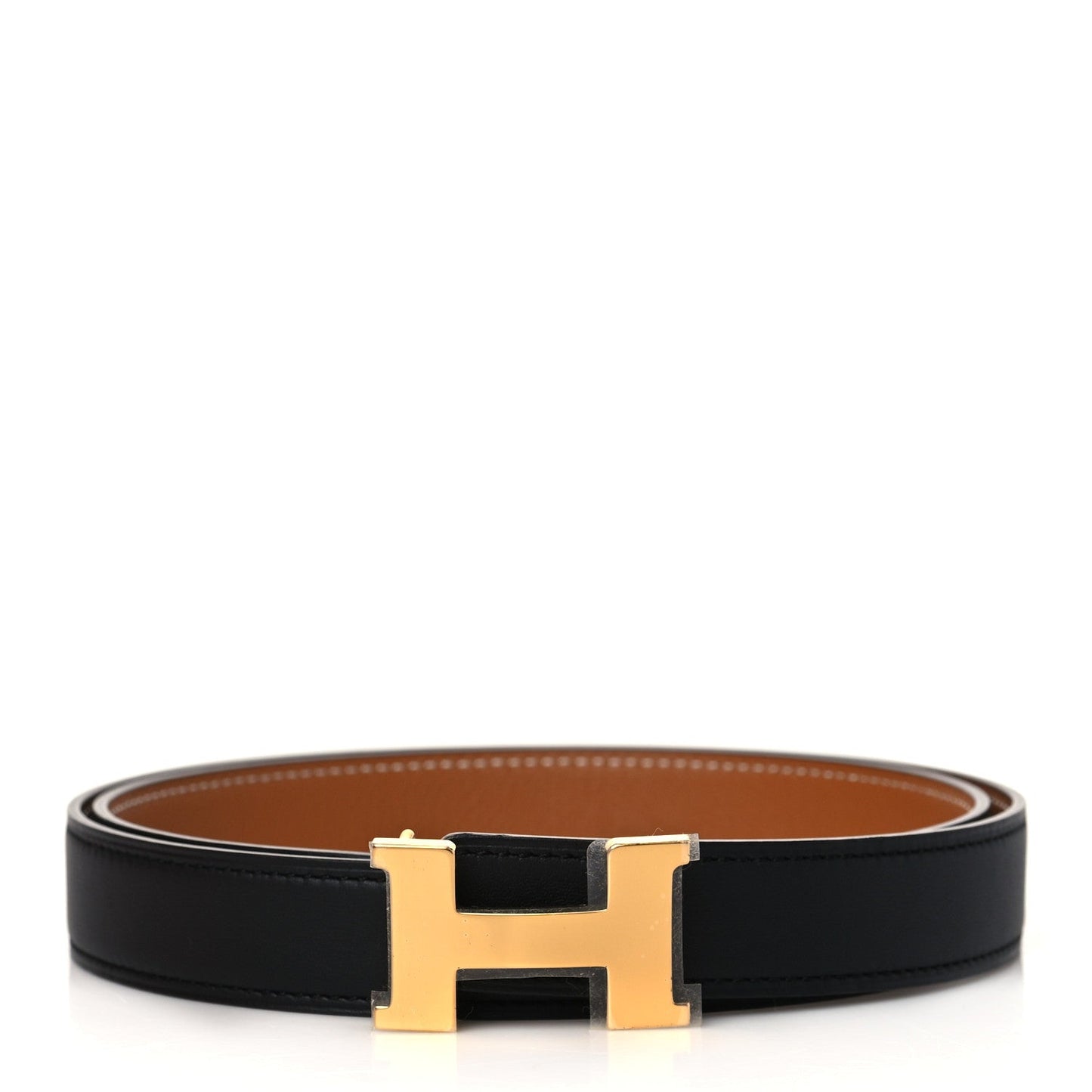 HERMÈS CONSTANCE H REVERSIBLE LEATHER BELT