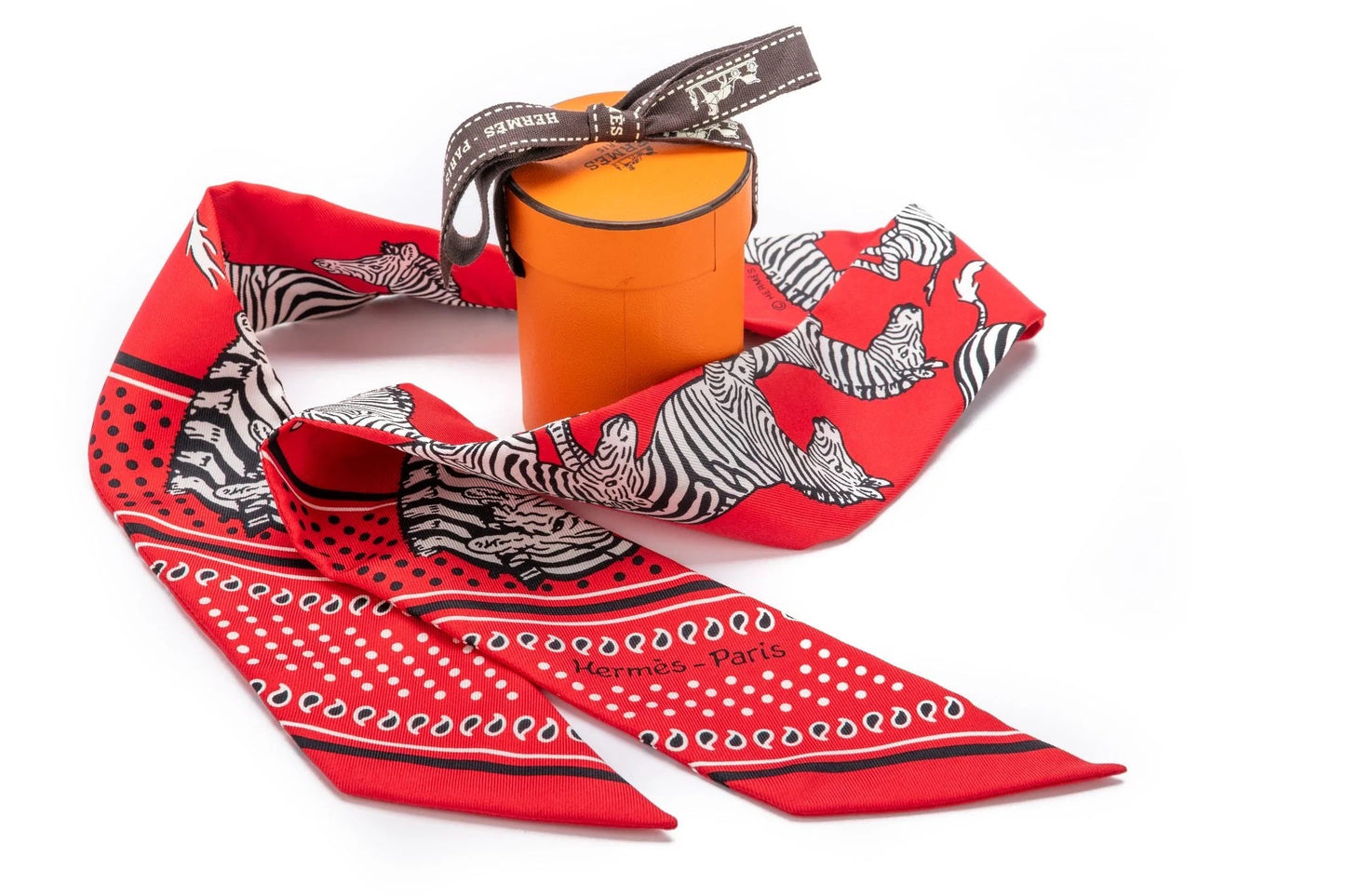 HERMÈS TWILLY SCARF LES ZEBRES