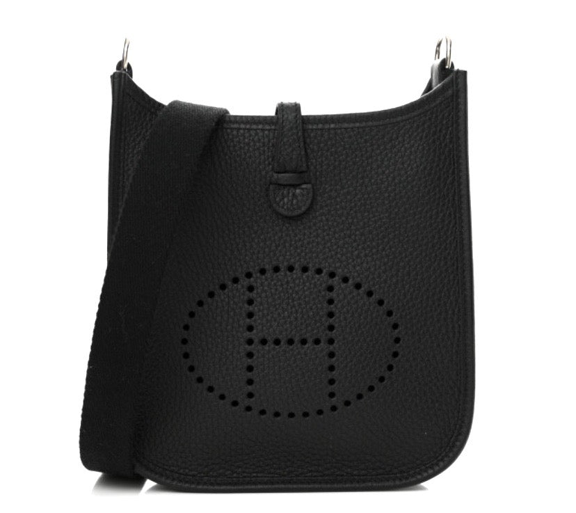 HERMÈS EVELYNE TPM TAURILLON CLEMENCE LEATHER CROSSBODY
