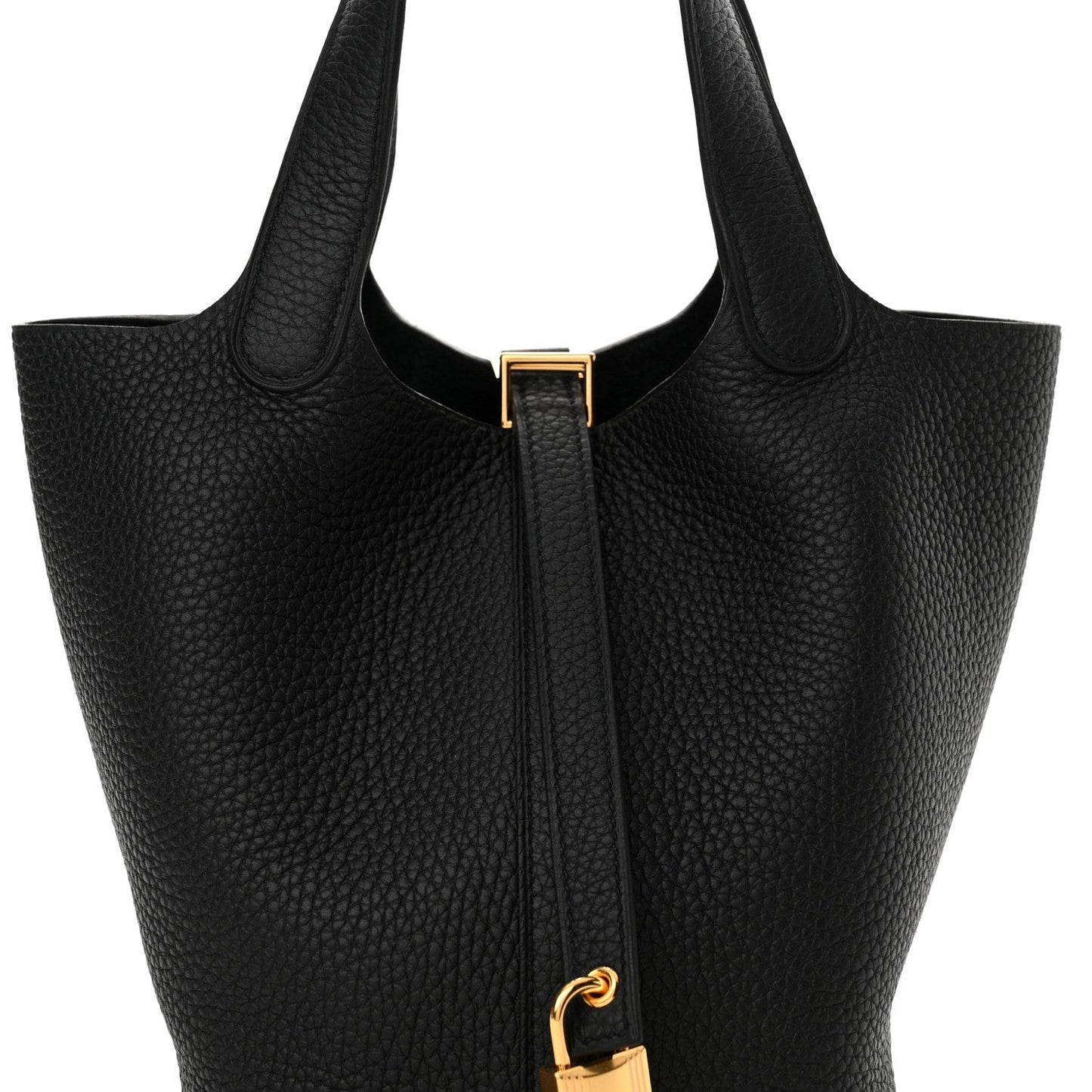 HERMÈS TAURILLON CLEMENCE LEATHER PICOTIN LOCK 18 BAG